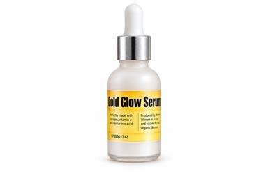 Gold glow serum